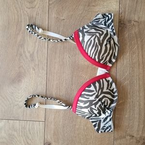 Intimissimi Bra 30a Zebra Stripe Push-up Underwire